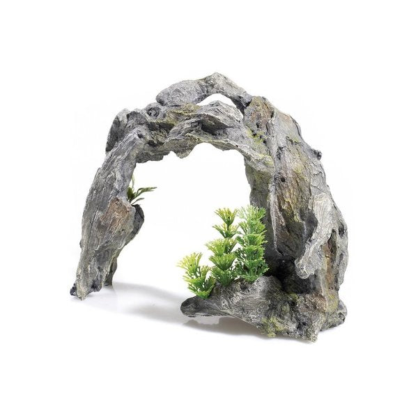 Driftwood Arch with Plants 10”
