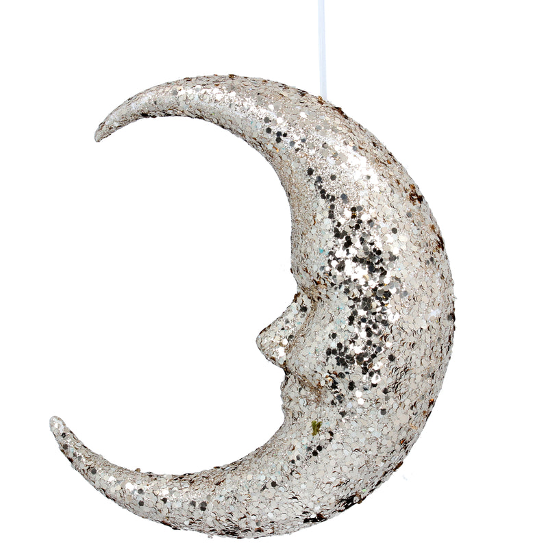 Christmas Hanging Decoration Moon Face (24x20x8cm)