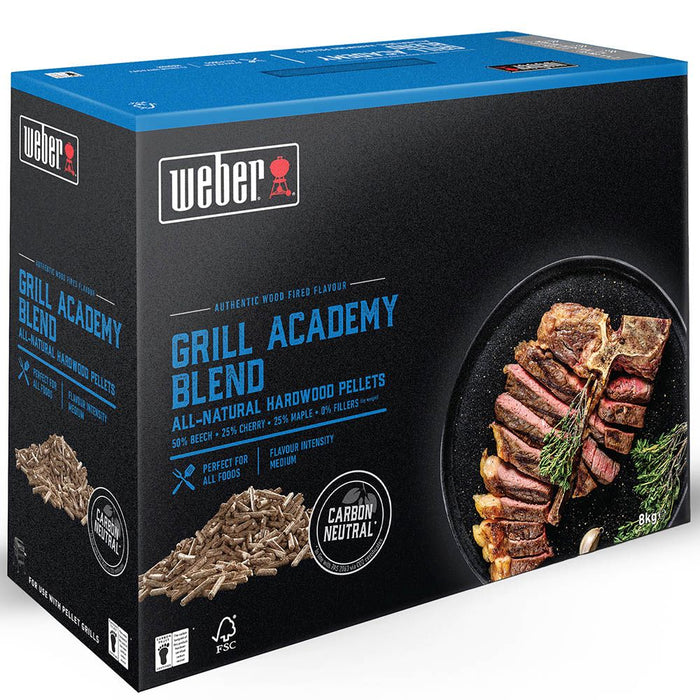 Weber Grill Academy Blend All-Natural Hardwood Pellets