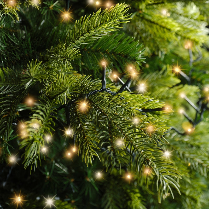 2000 Lumineo Compact Twinkle Warm White/Classic Warm With Green Cable 45m