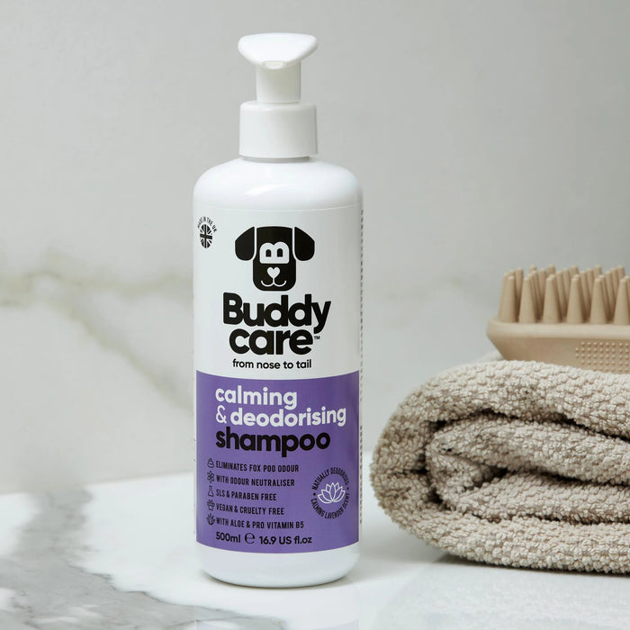 Buddycare Calming & Deodorising Dog Shampoo (500ml)