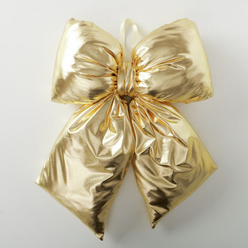 Gold Decorative Christmas Bow 60 cm