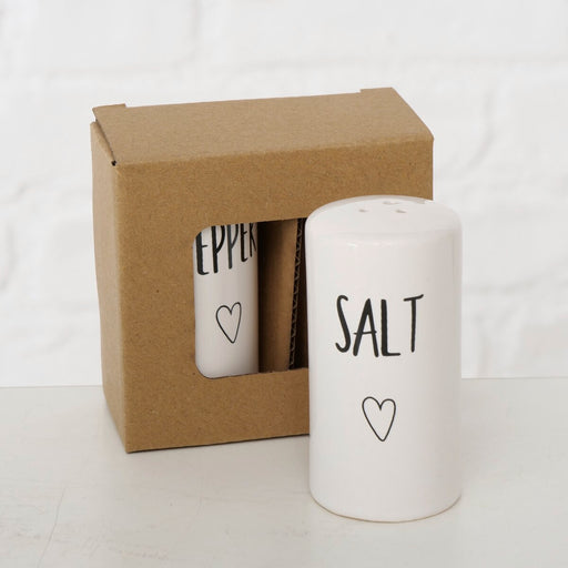Stanton Earthenware Salt & Pepper Shakers