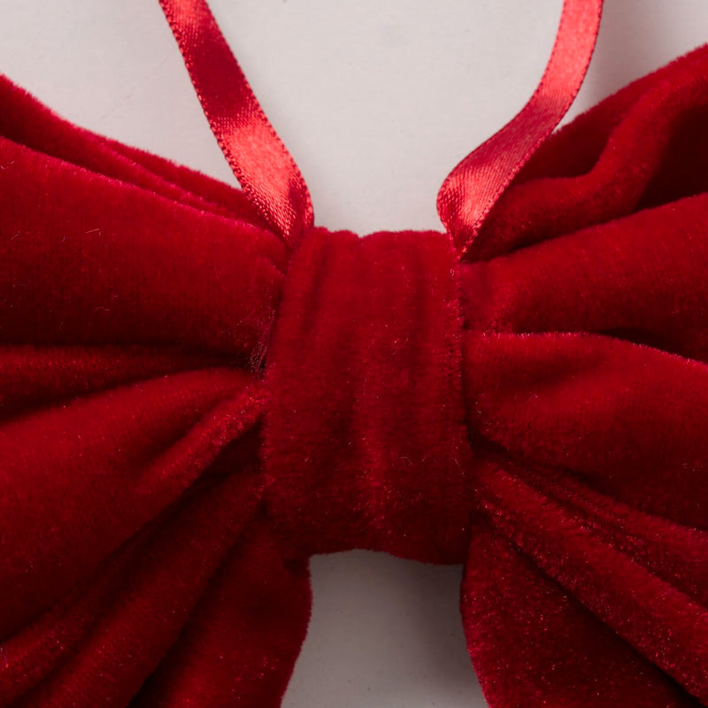 Red Decorative Christmas Bow 18 cm
