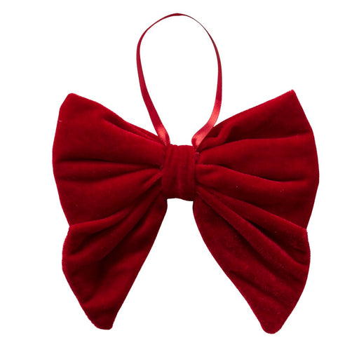 Red Decorative Christmas Bow 18 cm