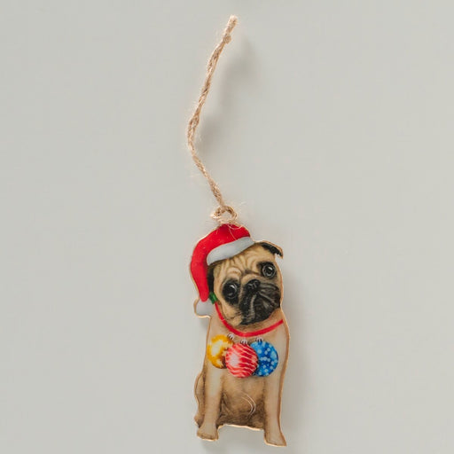 Santa Dog Christmas Hangers - Assorted