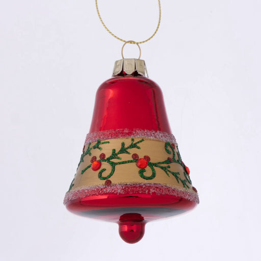 Bellia Glass Christmas Bells - Assorted