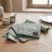 Lavina Floral Recycled Paper Napkins
