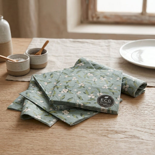 Lavina Floral Recycled Paper Napkins