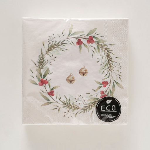 Floral Recycled Paper Napkins