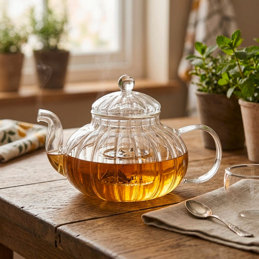 Lioren Tempered Glass Teapot 600 ml