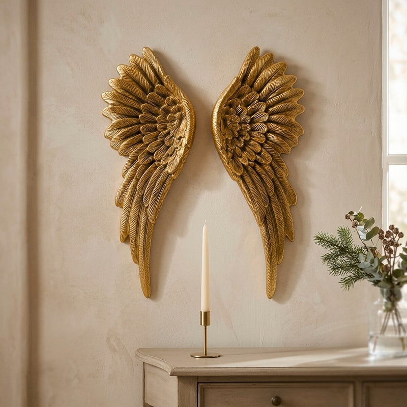 Polyresin Angel Wings 56 cm - Assorted