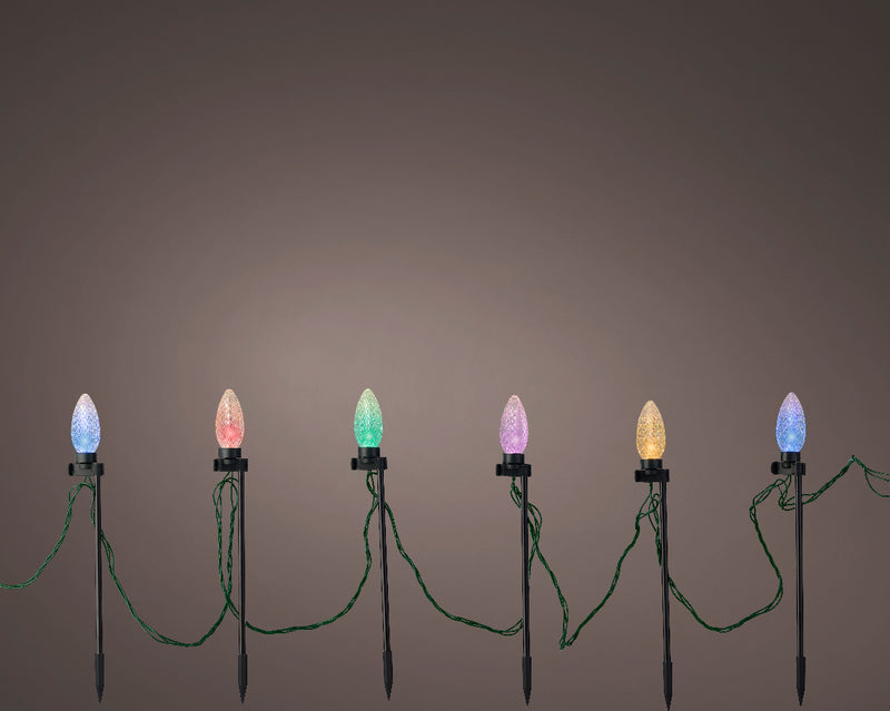 Lumineo Garden Party lights 20 Multicoloured 9.5m