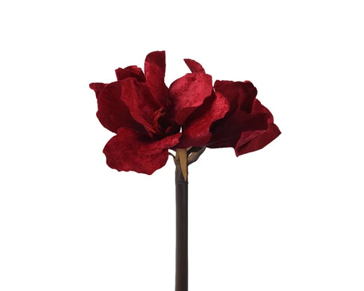 Decorative Amaryllis Flower on Stem (50.8x18 cm)