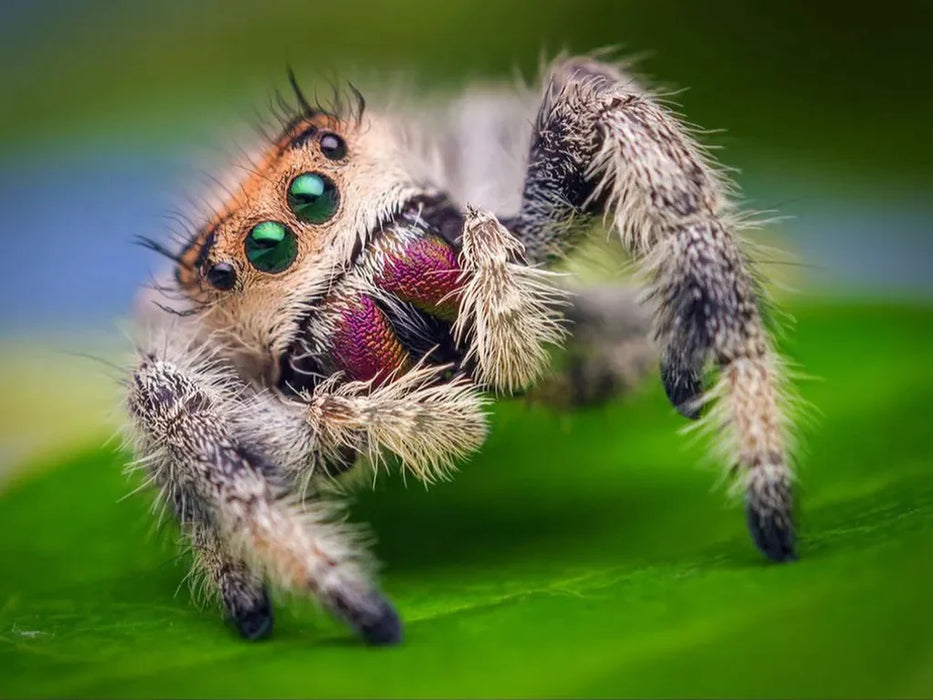 Regal Jumping Spider | Phidippus regius
