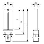 Philips UV-C Lamp 5 Watt