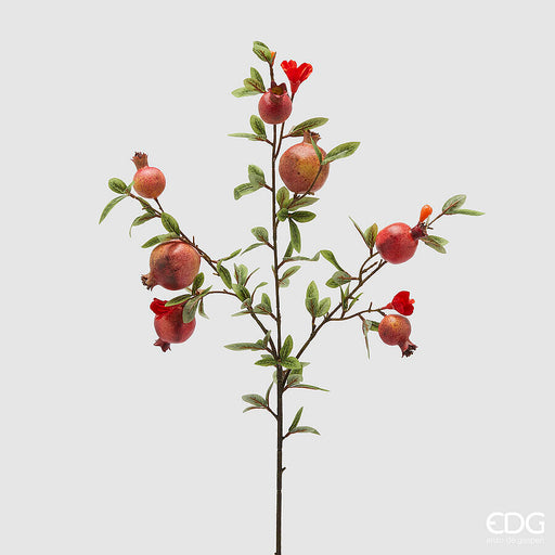 Artificial Pomegranate & Leaf Stem