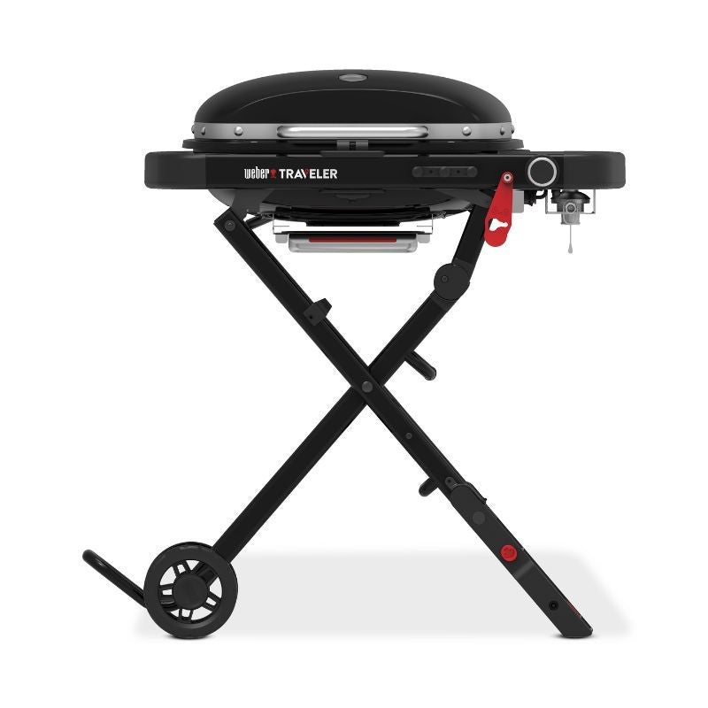 Weber Traveler Compact Gas Barbecue LP Black