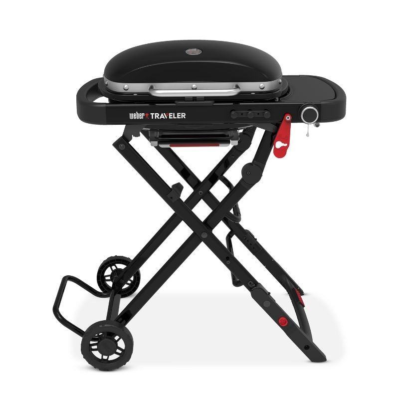 Weber Traveler Compact Gas Barbecue LP Black
