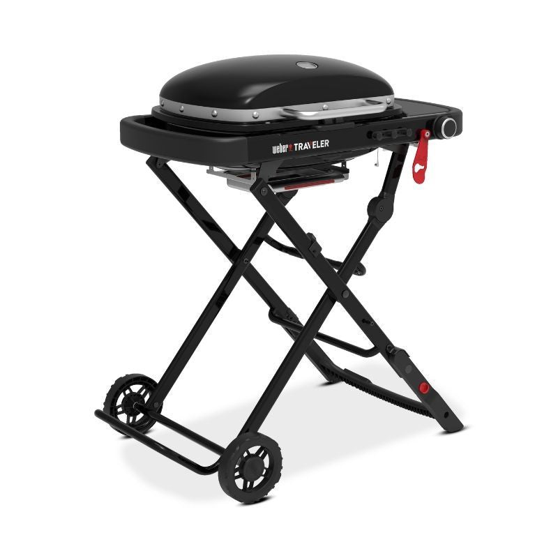 Weber Traveler Compact Gas Barbecue LP Black