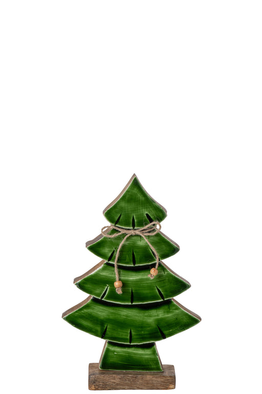 Small Pine Tree with Bow Decoration