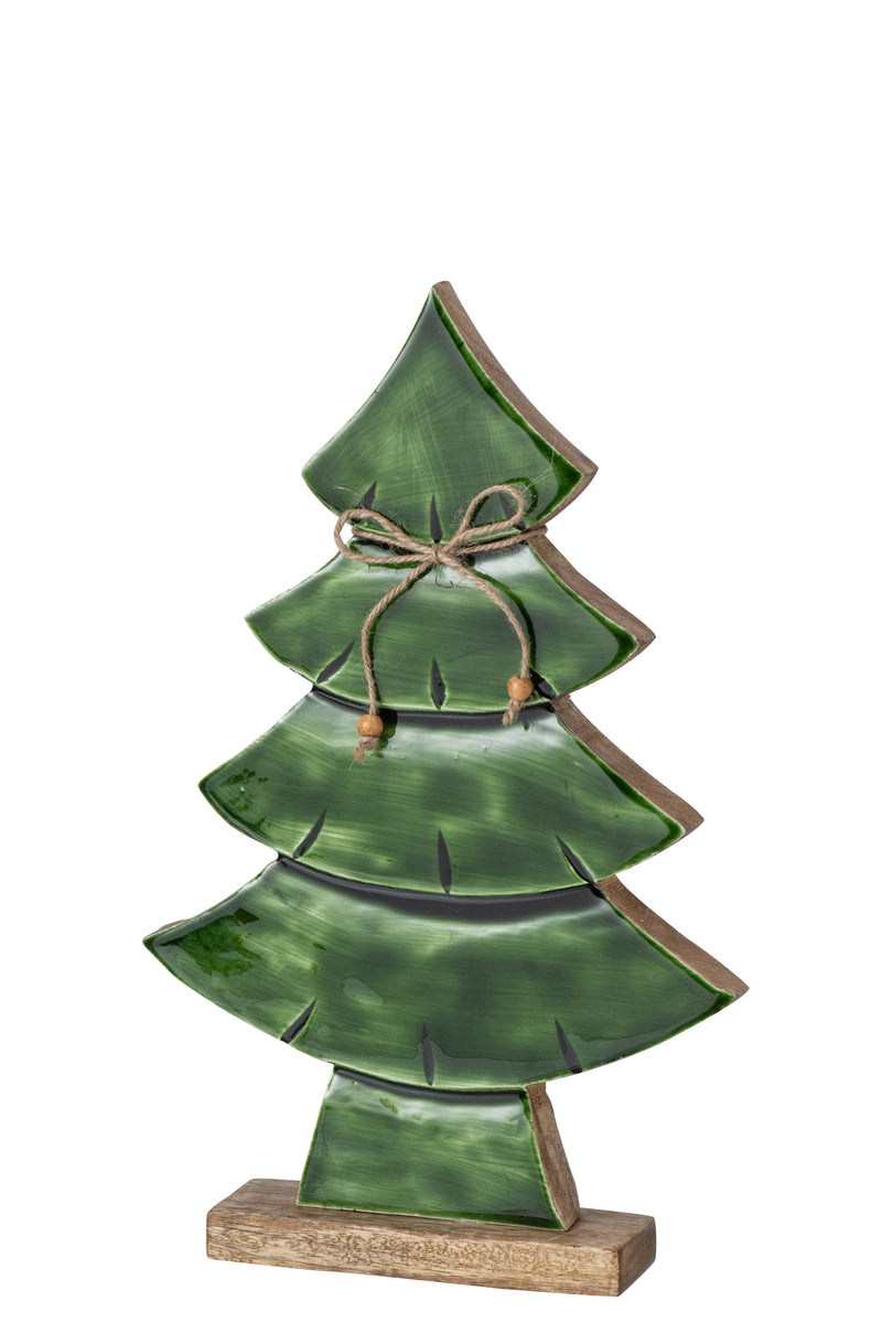 Medium Pine Tree with Bow Decoration