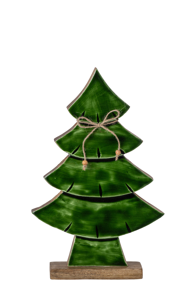 Medium Pine Tree with Bow Decoration