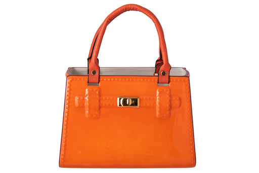 Orange Handbag Vase