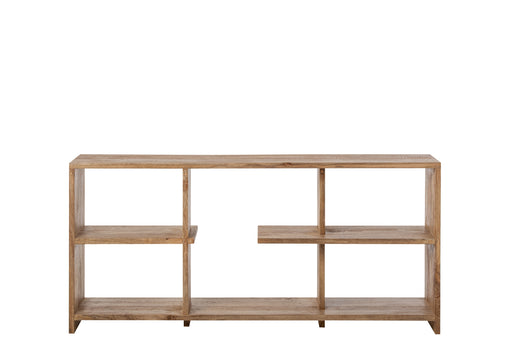 Small Natural Mango Wood Bookcase