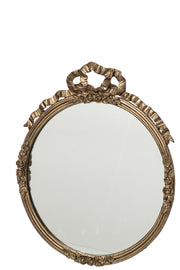Ted Pewter & Brass Wall Mirror, 30 x 3 x 35 cm