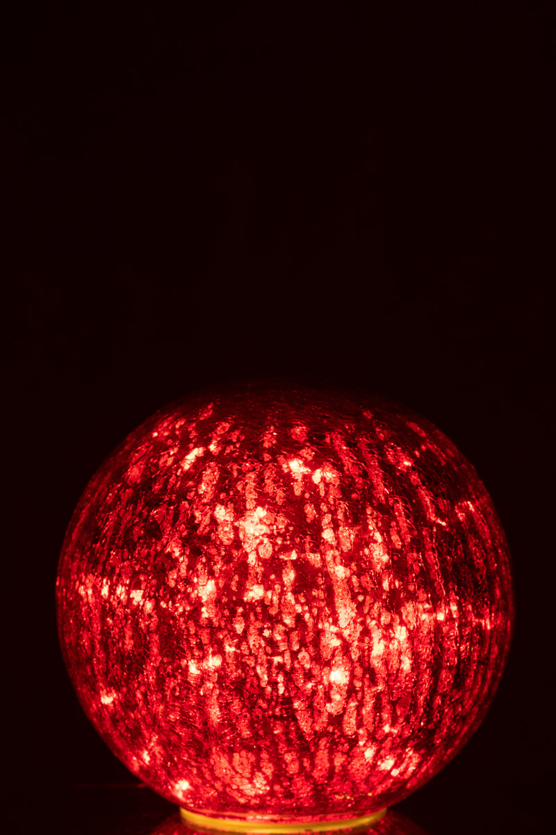 LED Ball Lamp | Red (20cm)