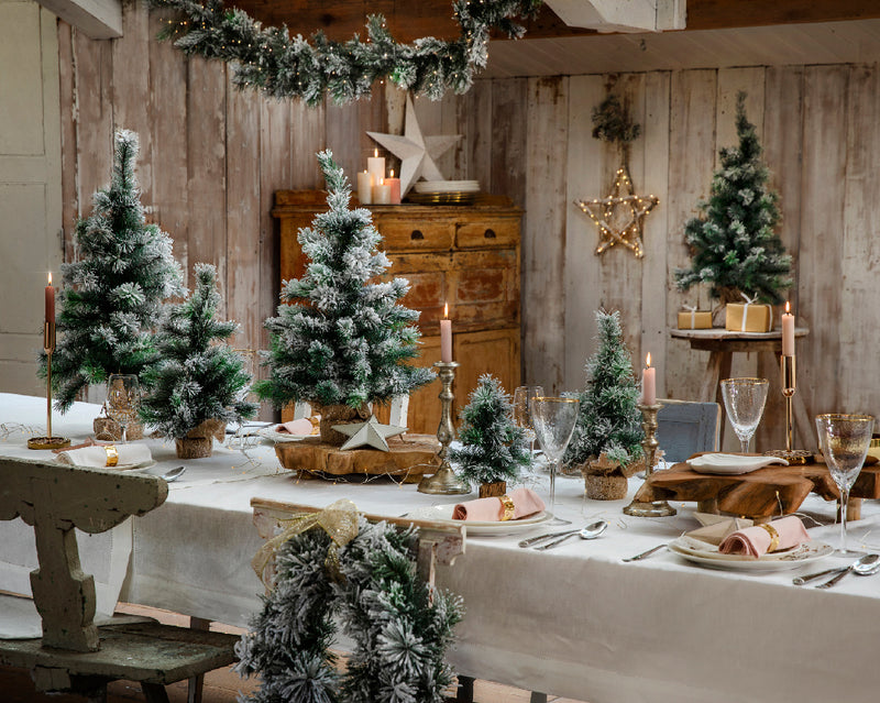2 Foot Vancouver Frosted Artificial Christmas Tree (60cm)
