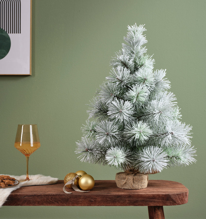 2 Foot Vancouver Frosted Artificial Christmas Tree (60cm)
