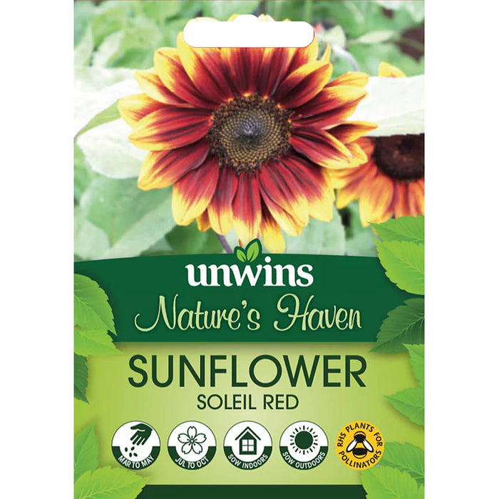 Natures Haven Sunflower Soleil Red