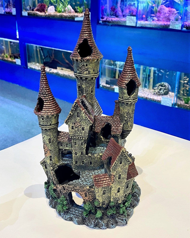 Betta Aquatic Ornament Large Castle (16cm x 15cm x 29cm)