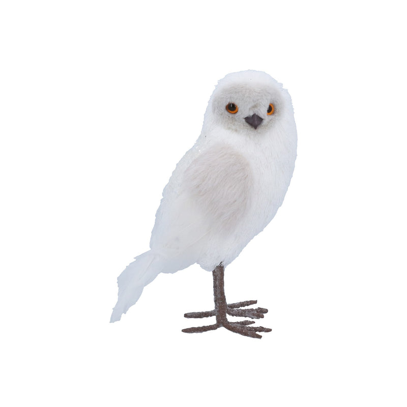 Christmas Decoration Woodland White Bristle Owl