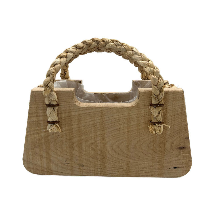 Natural Assan Planter Bag 27 cm