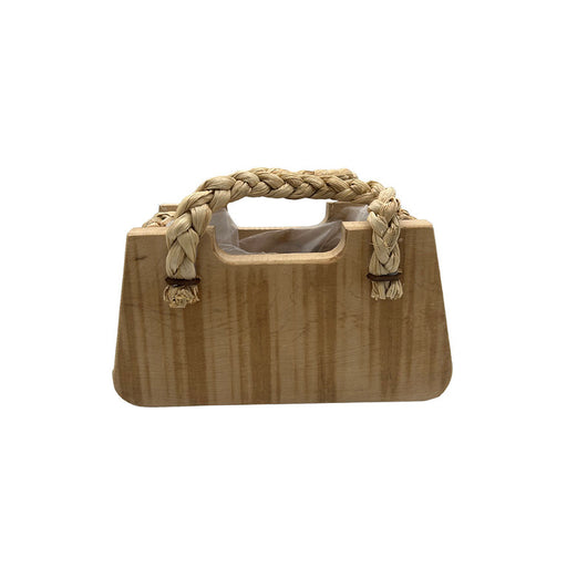 Natural Assan Planter Bag 21 cm