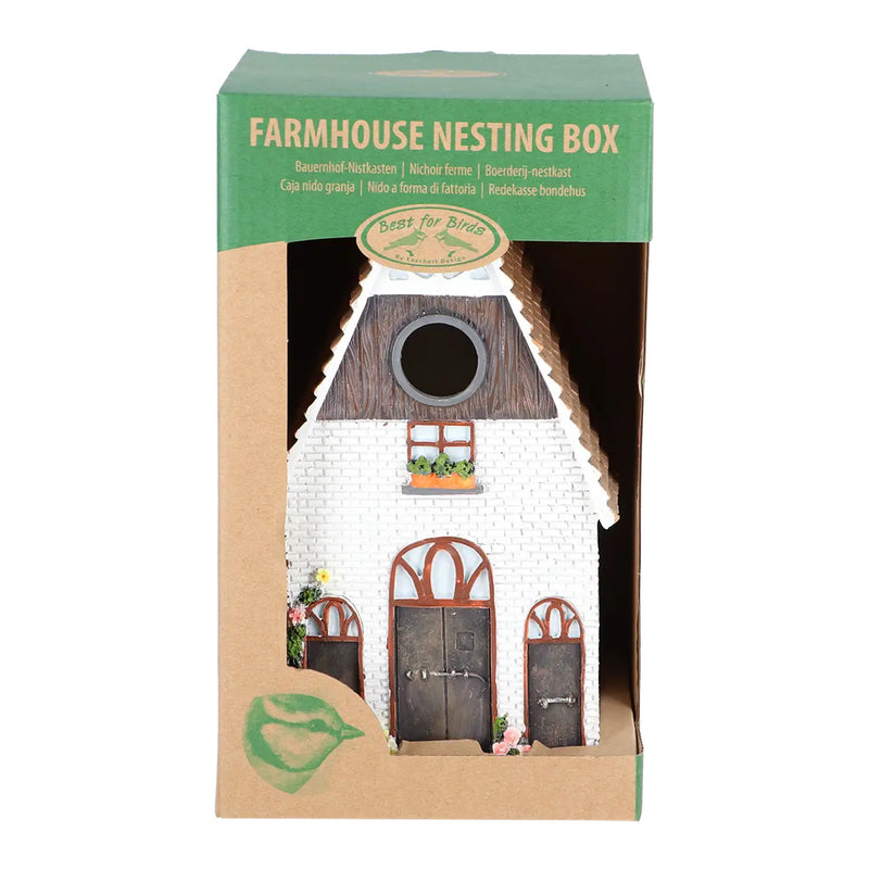 Esschert Farmhouse Nesting Box