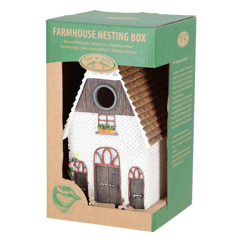 Esschert Farmhouse Nesting Box