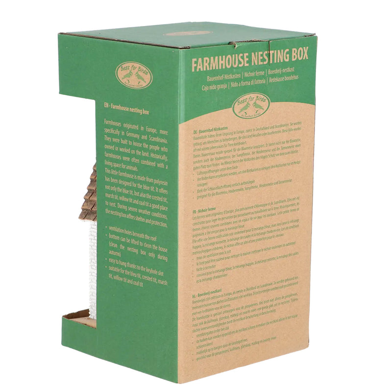 Esschert Farmhouse Nesting Box