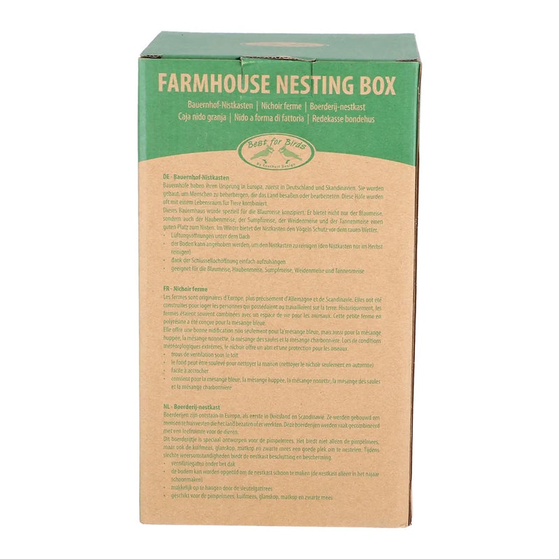 Esschert Farmhouse Nesting Box