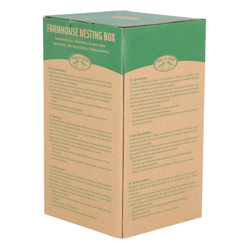 Esschert Farmhouse Nesting Box