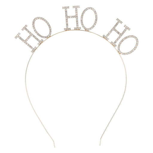 Diamante Ho-Ho-Ho Christmas headband – Gisela Graham