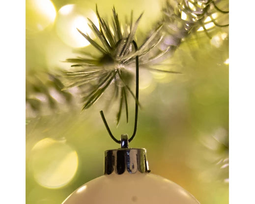 Christmas Bauble Hangers Iron Green