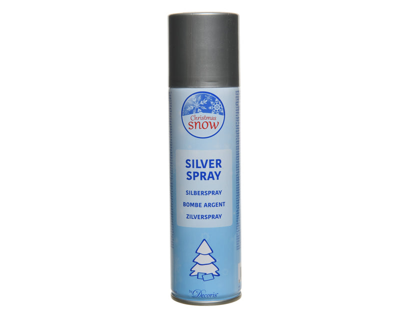 Snow Spray Silver 17.8 cm Aerosol Can