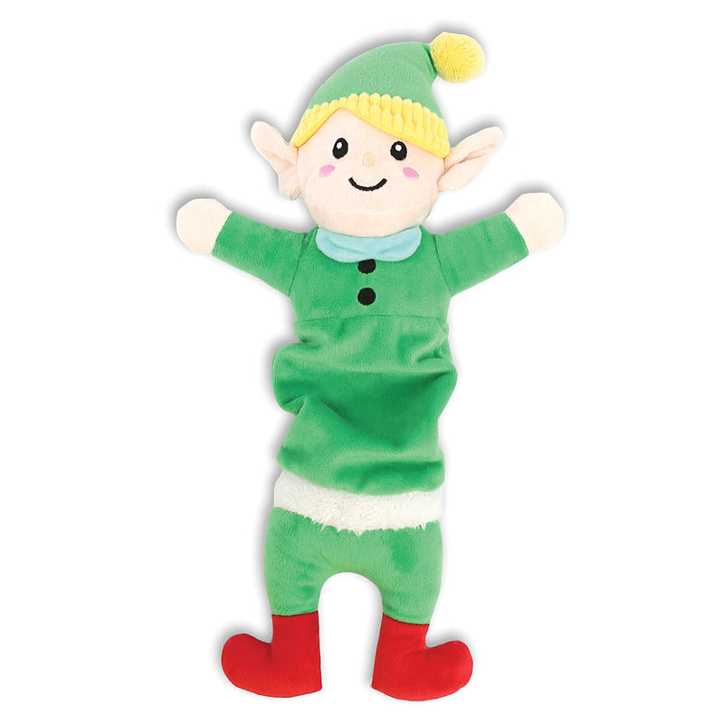 Stretchy Elf Dog Pull Toy
