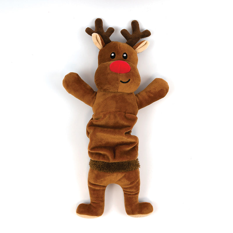 Stretchy Reindeer Dog Pull Toy