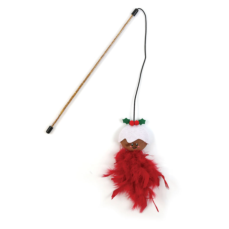 Christmas Pudding Cat Teaser