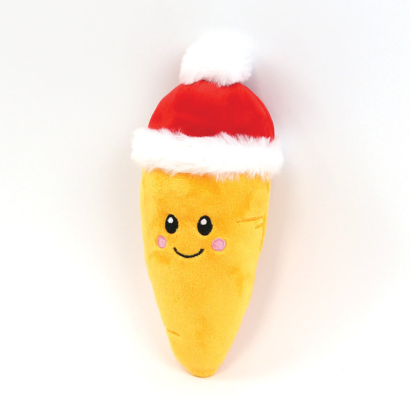 Christmas Carrot Dog Toy